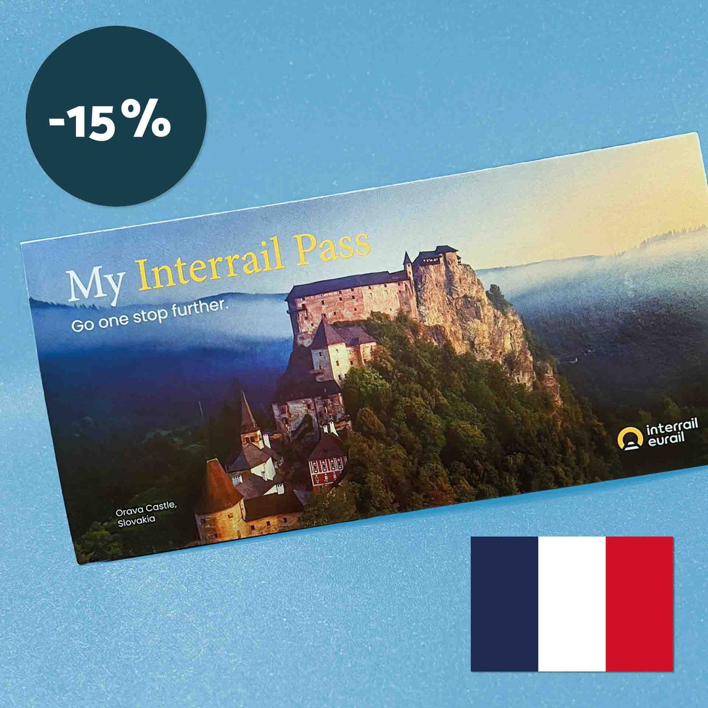 Interrail One-Country Pass Frankreich (Papierpass) (15% Rabatt)