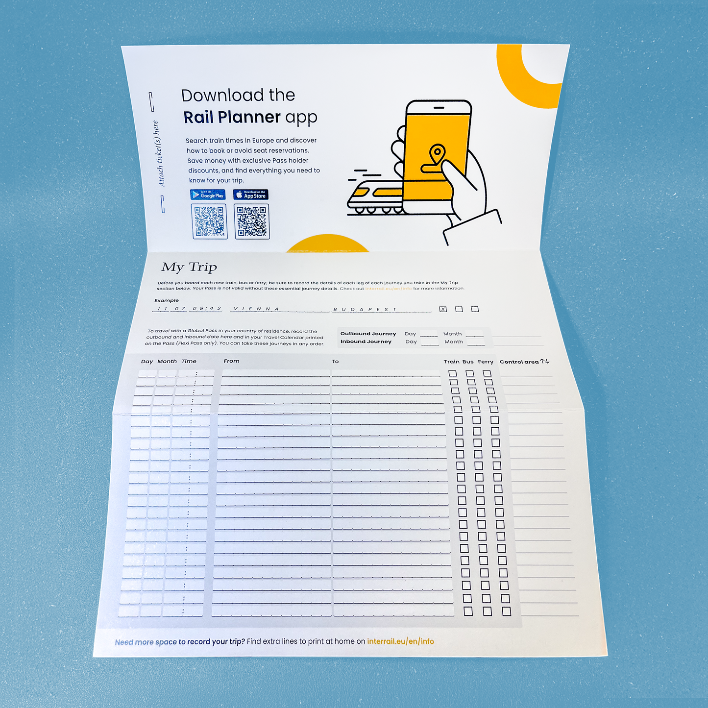 Interrail Global Pass (Papierpass)